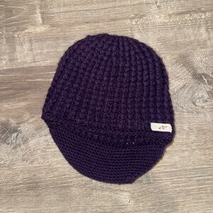 Burton Dark Purple Knit Hat